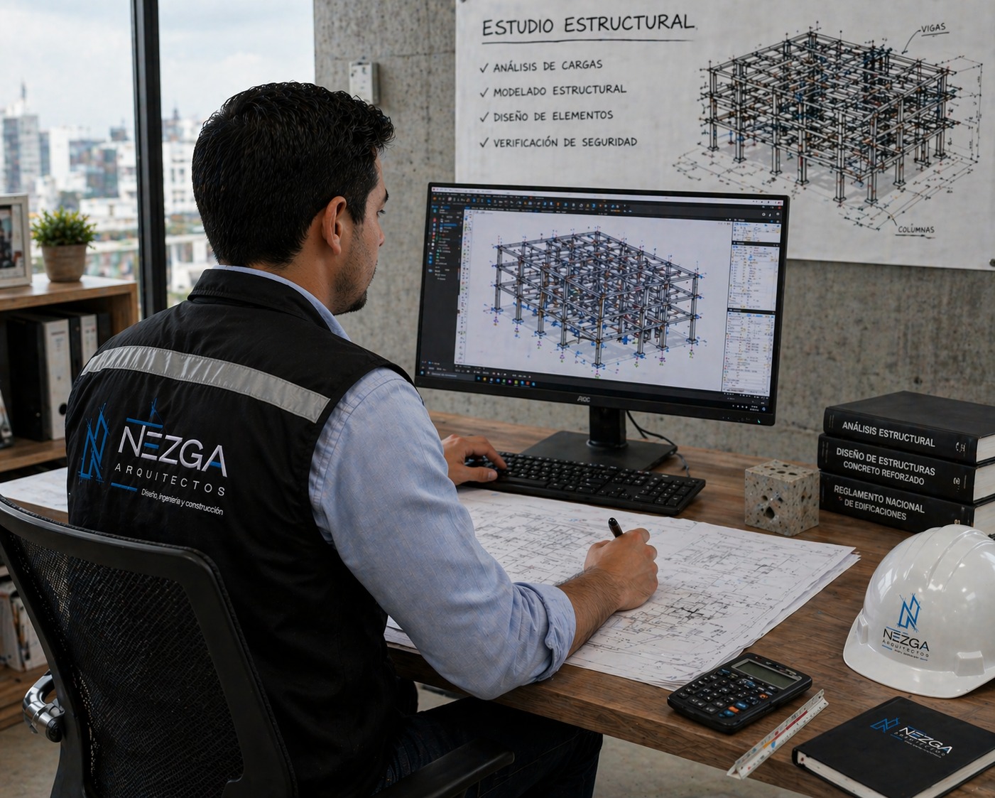 Ingeniería estructural en proyecto real